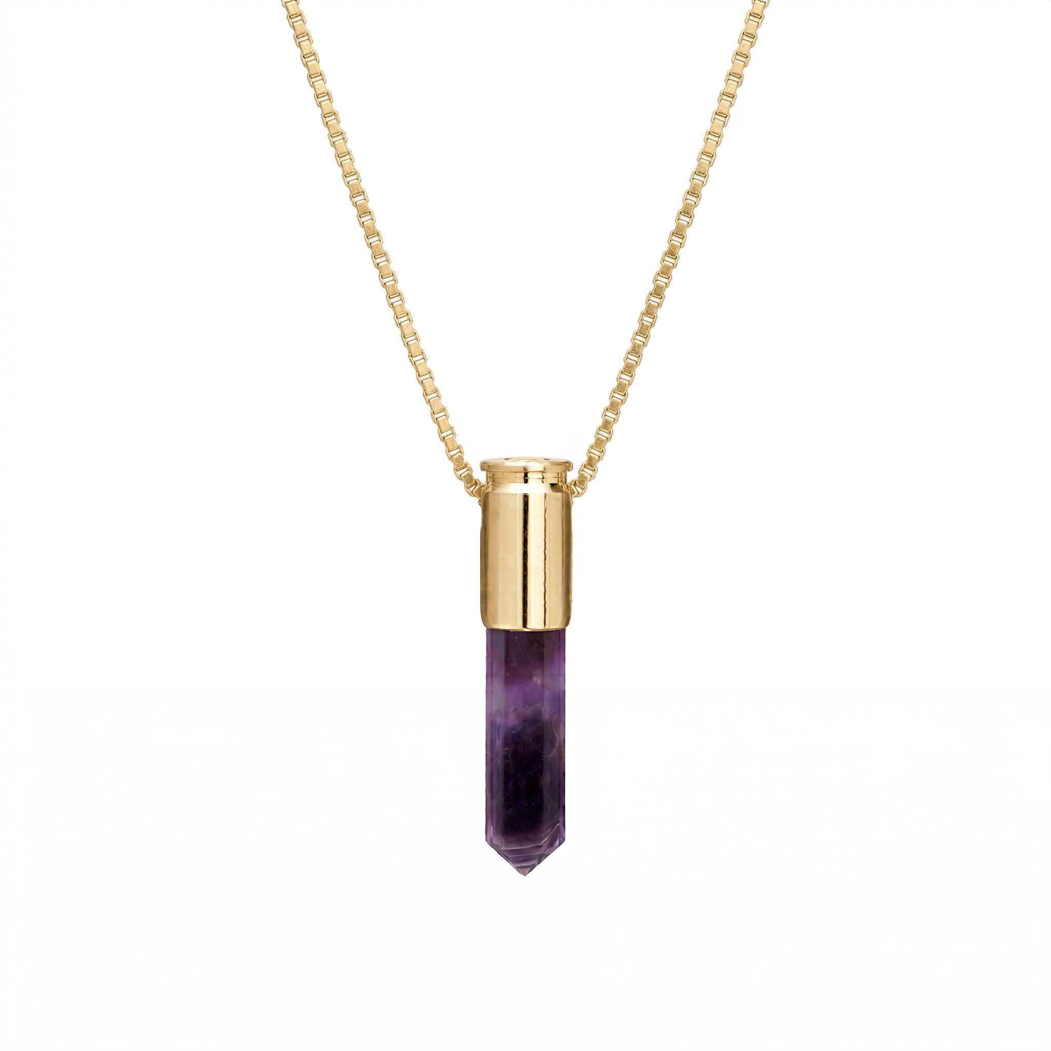 Gold Amethyst Crystal Power
