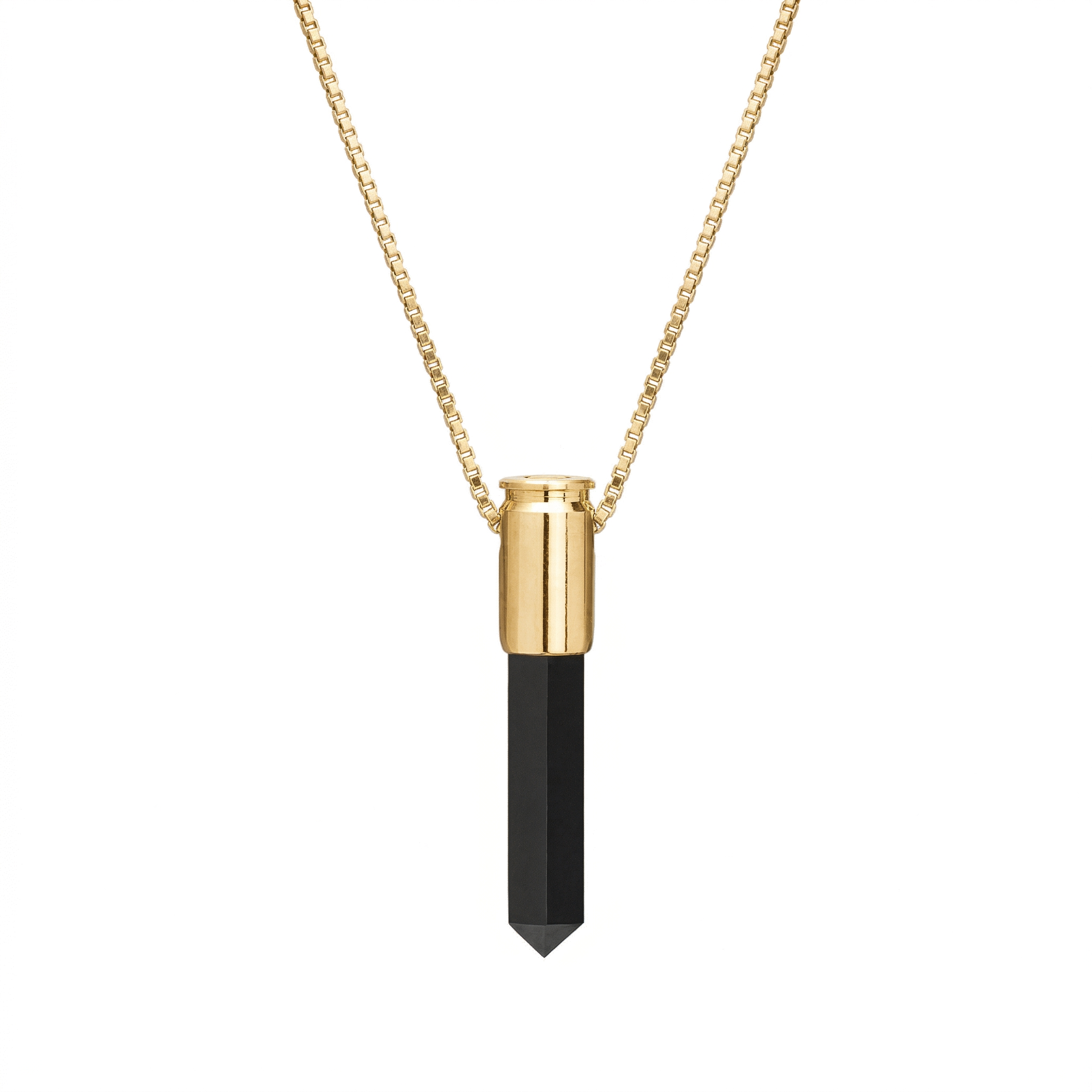 Gold Black Tourmaline Crystal Power