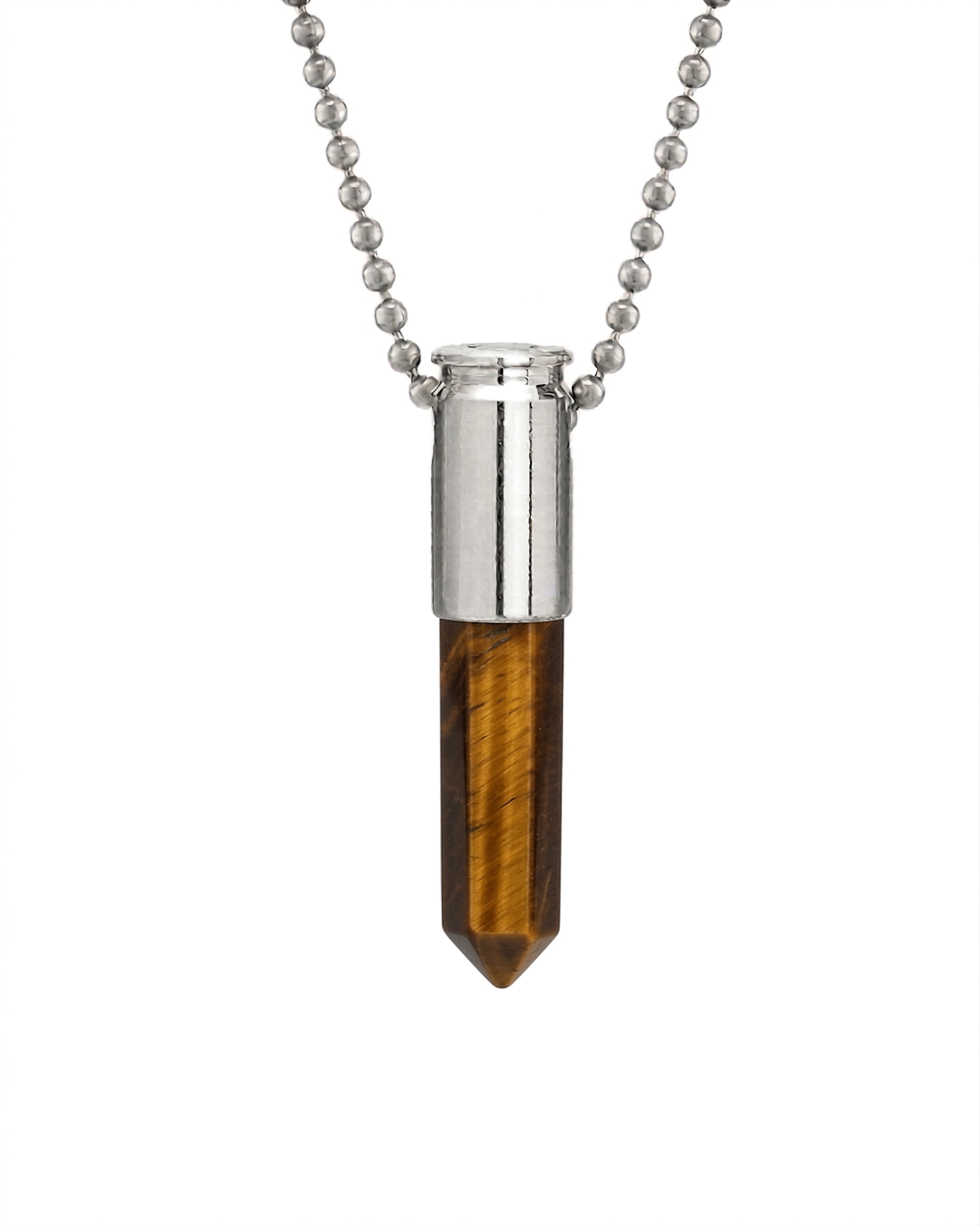 Silver Tigers Eye Crystal Power