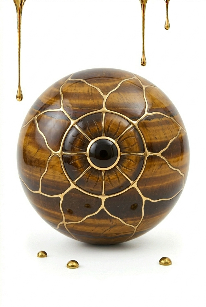 Gold Tigers Eye Crystal Power